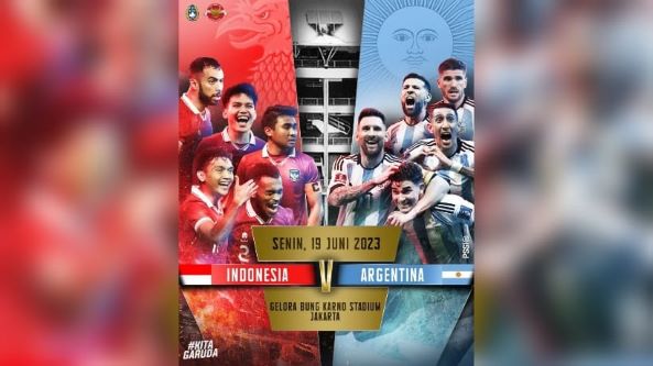 Sejarah! FIFA Match Day, INDONESIA vs ARGENTINA di GBK 19 Juni 2023 Pkl 19.30 WIB